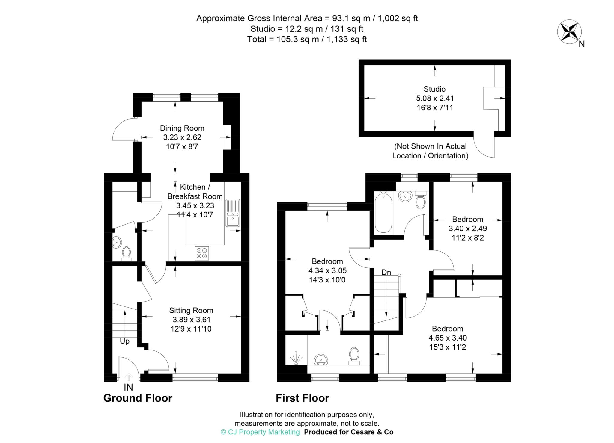 10, Durham Road, Leighton Buzzard floorplan