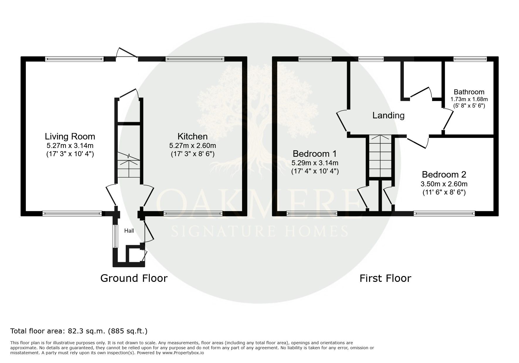 9 Bromford Way, Stratford-upon-Avon floorplan
