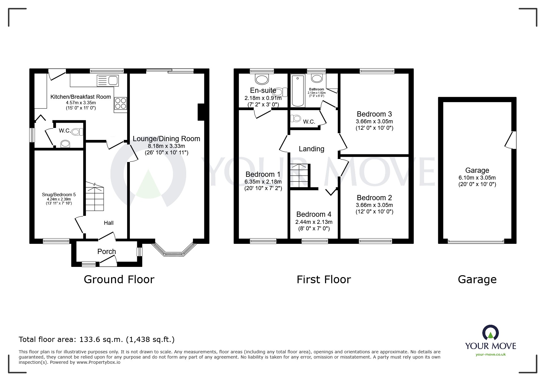 8, Grives Lane, Nottingham floorplan