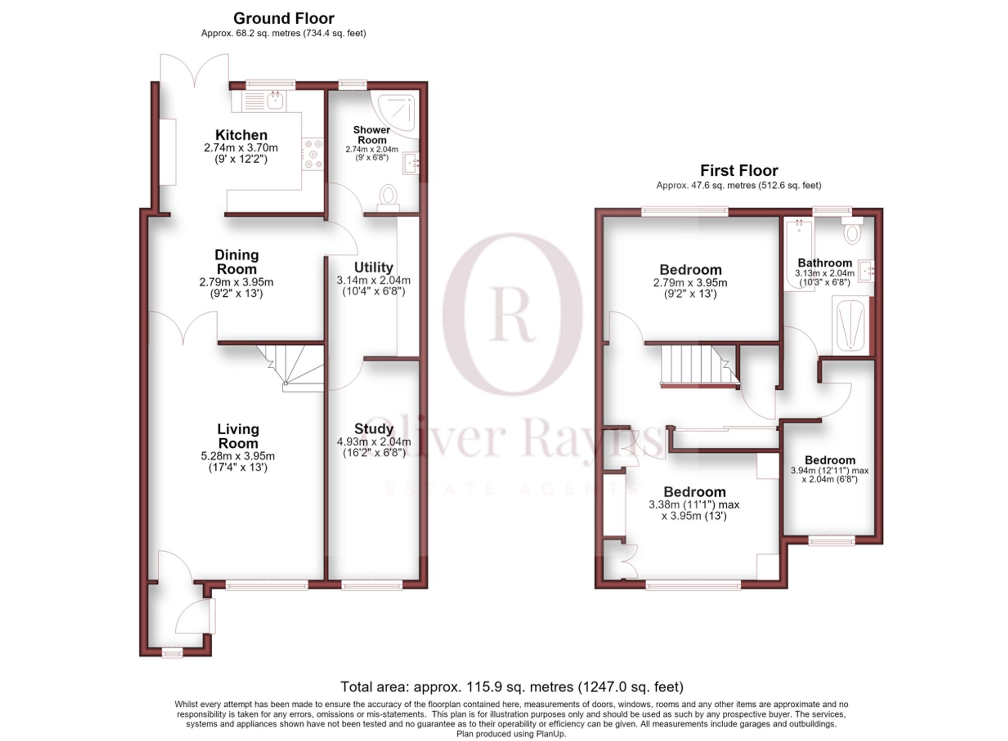 20 Badminton Road, Leicester floorplan