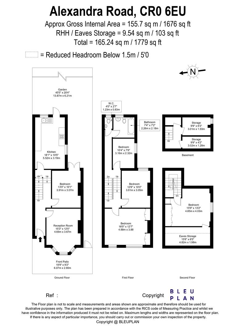 48, Alexandra Road, Croydon floorplan