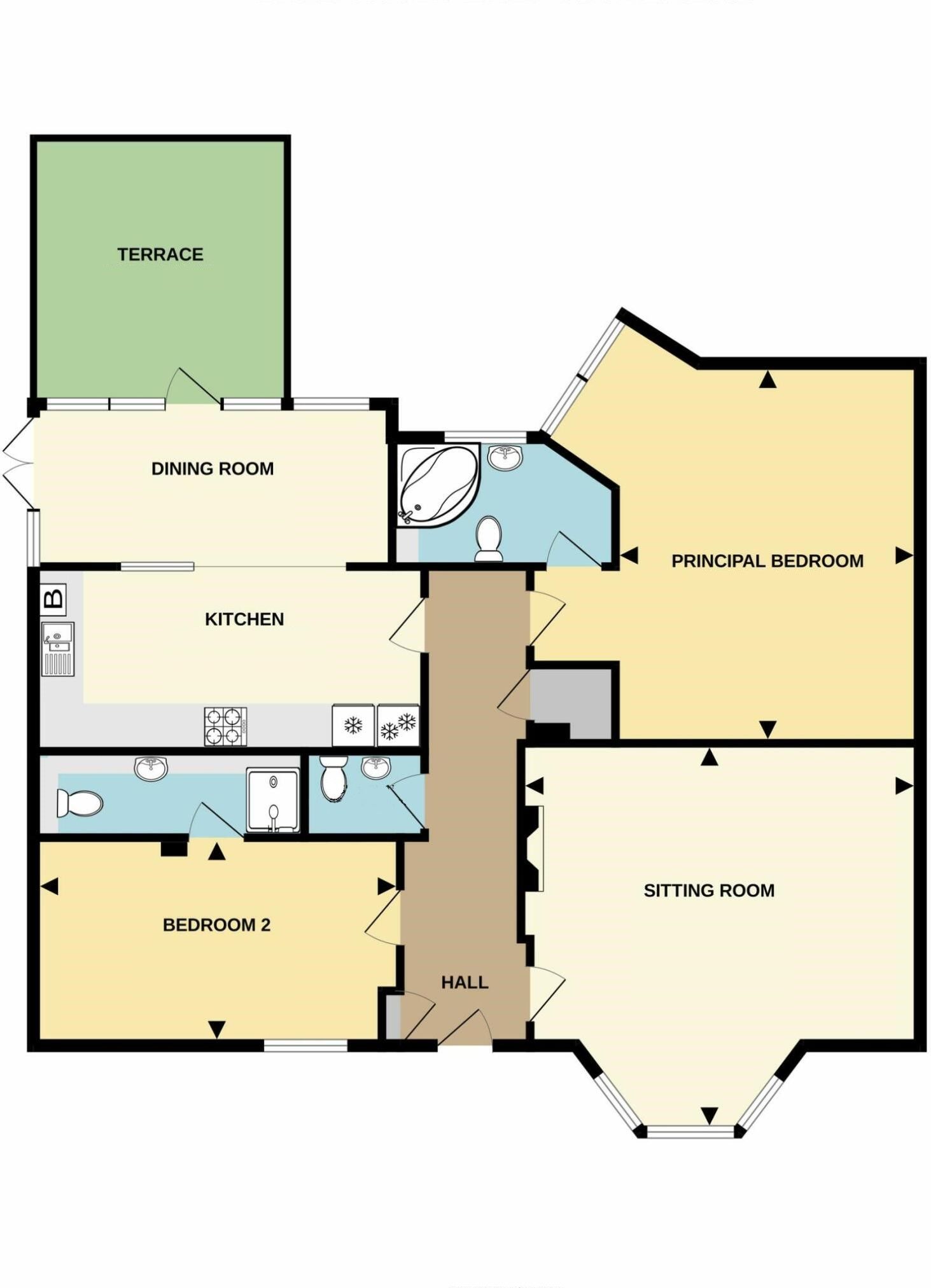 Kilverstone Court,Flat 3, St. Margarets Road, Torquay floorplan