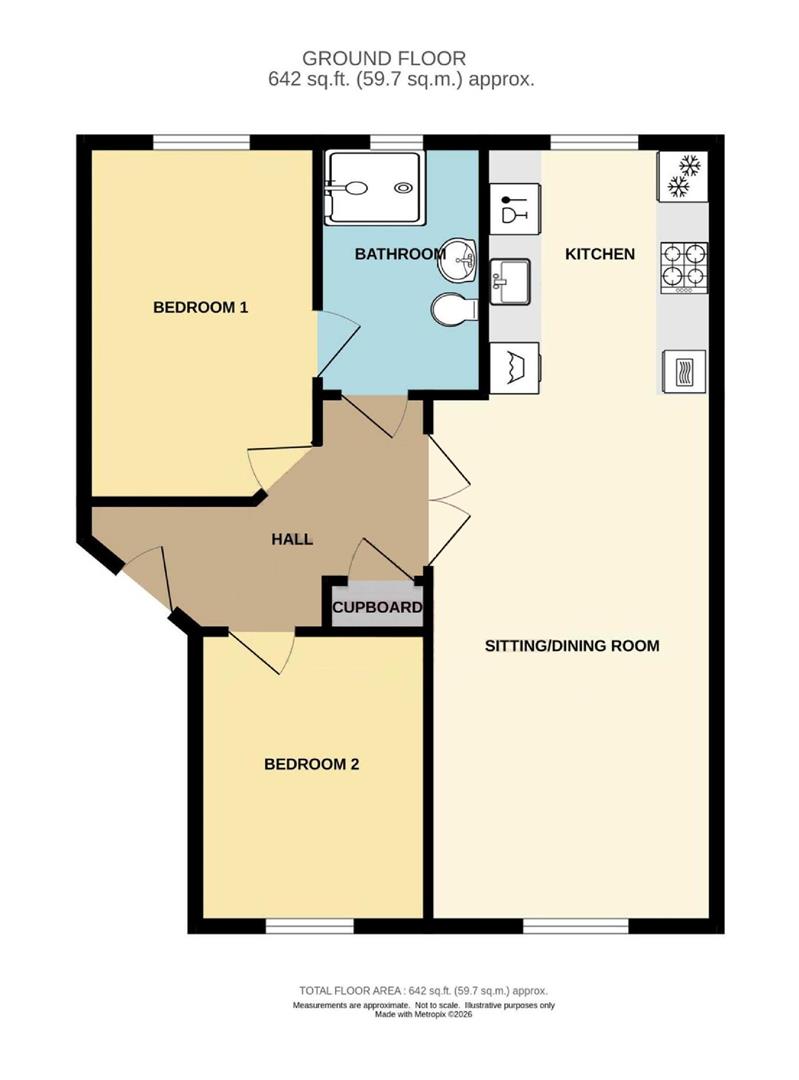 9, Samuel Wood Close, Glossop floorplan