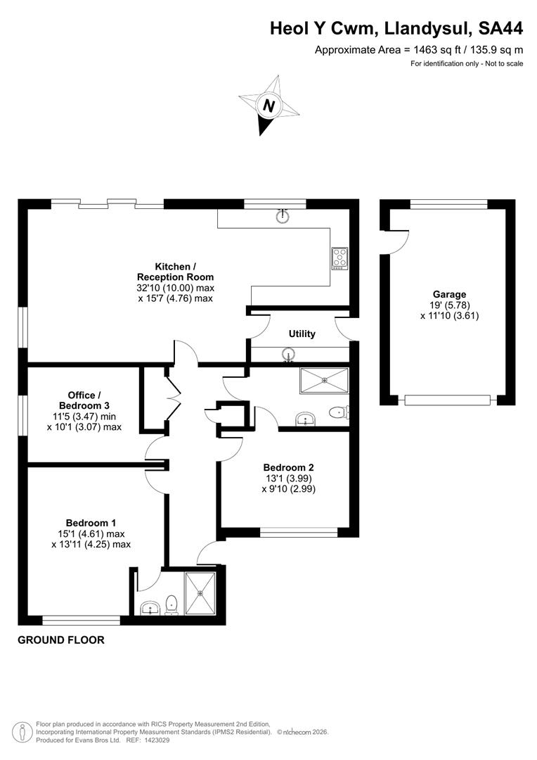24, Heol Y Cwm, Near New Quay floorplan