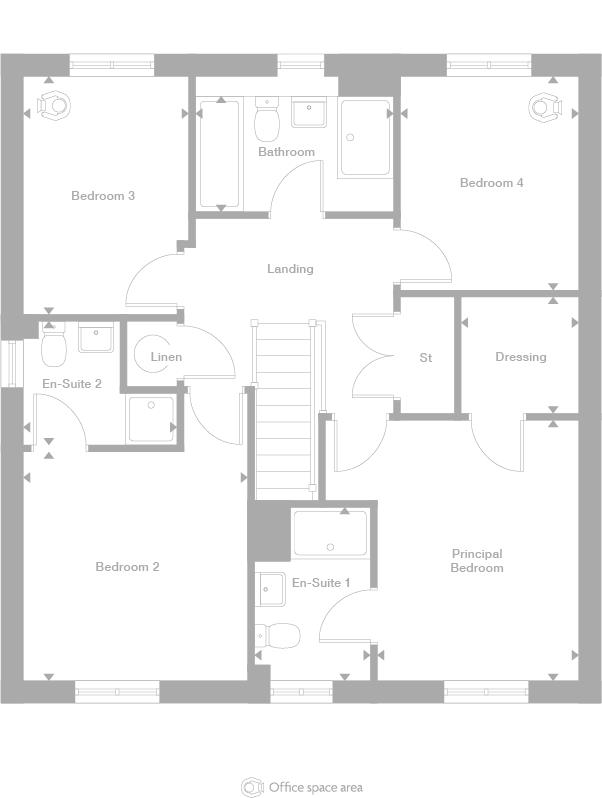 41, Berrywood Road, Northampton floorplan