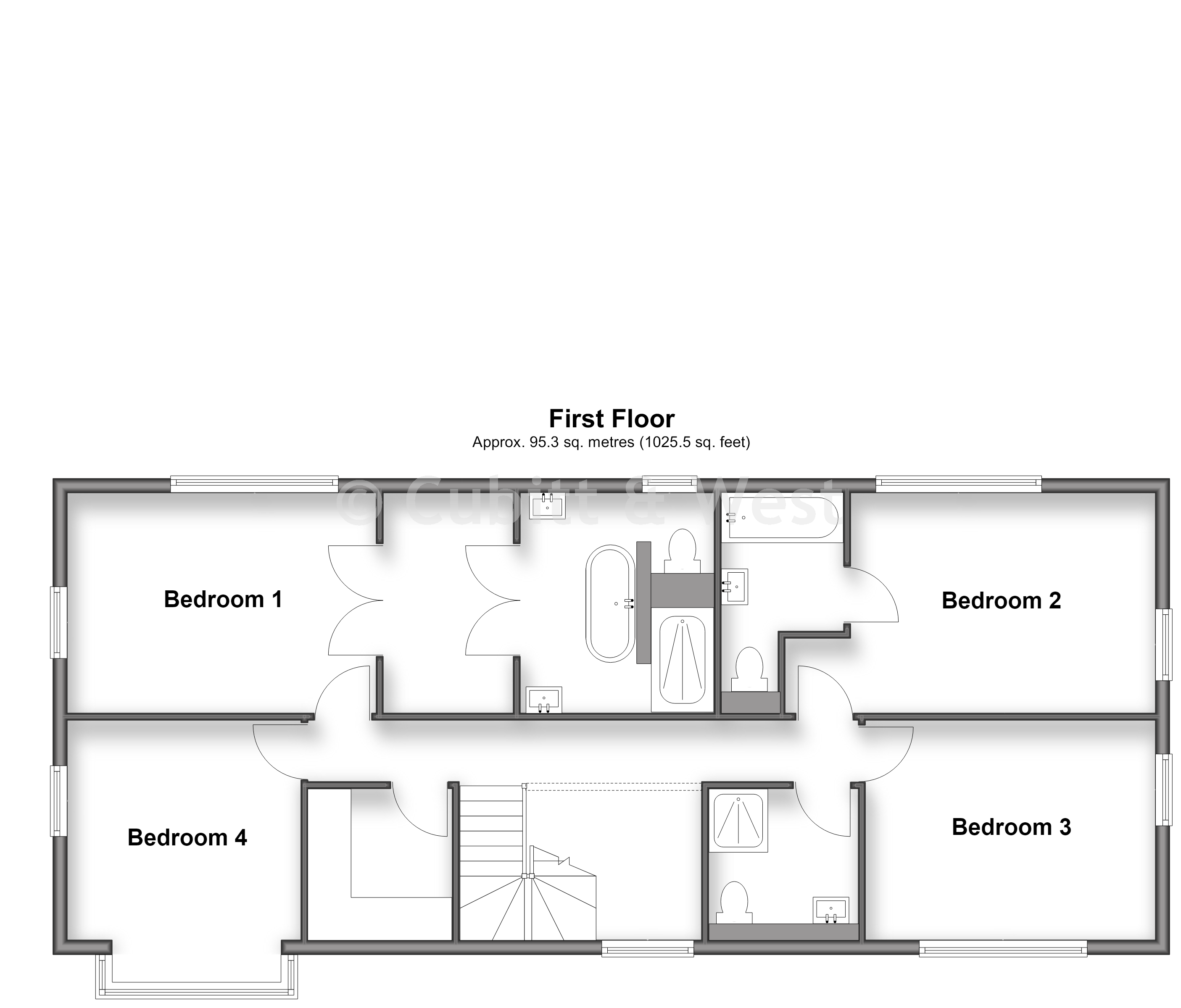 Plot D, Coppice Hill, Pulborough floorplan