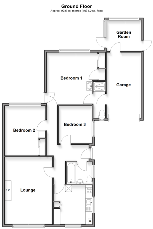 Romney Way, Hythe floorplan