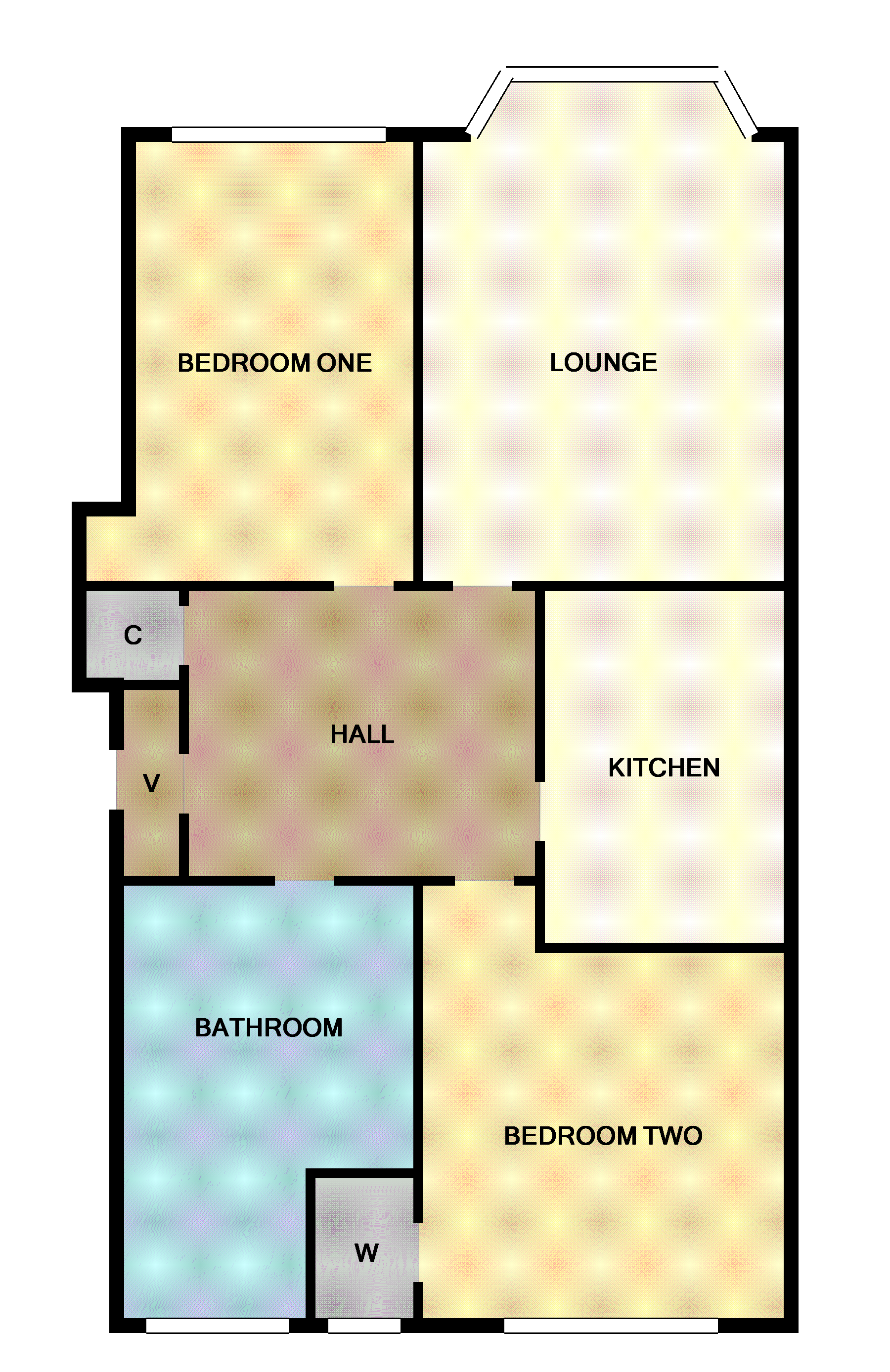 2 Bedrooms Flat to rent in 3/2, 445 Tantallon Road, Shawlands, Glasgow G41