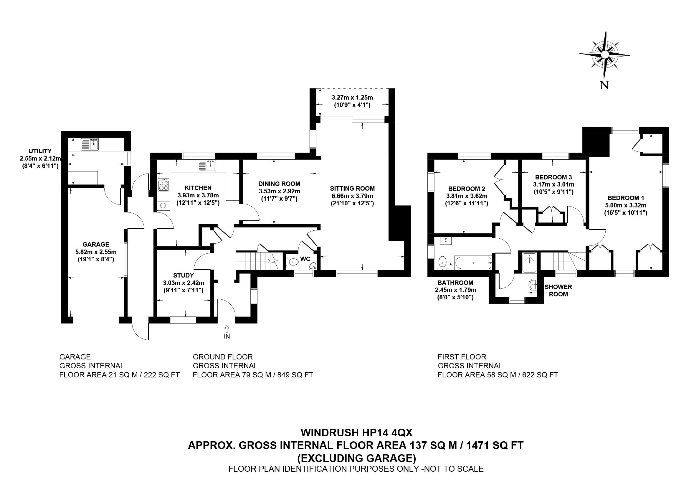 3 Bedrooms Detached house for sale in Coombe Lane, Naphill, High Wycombe HP14