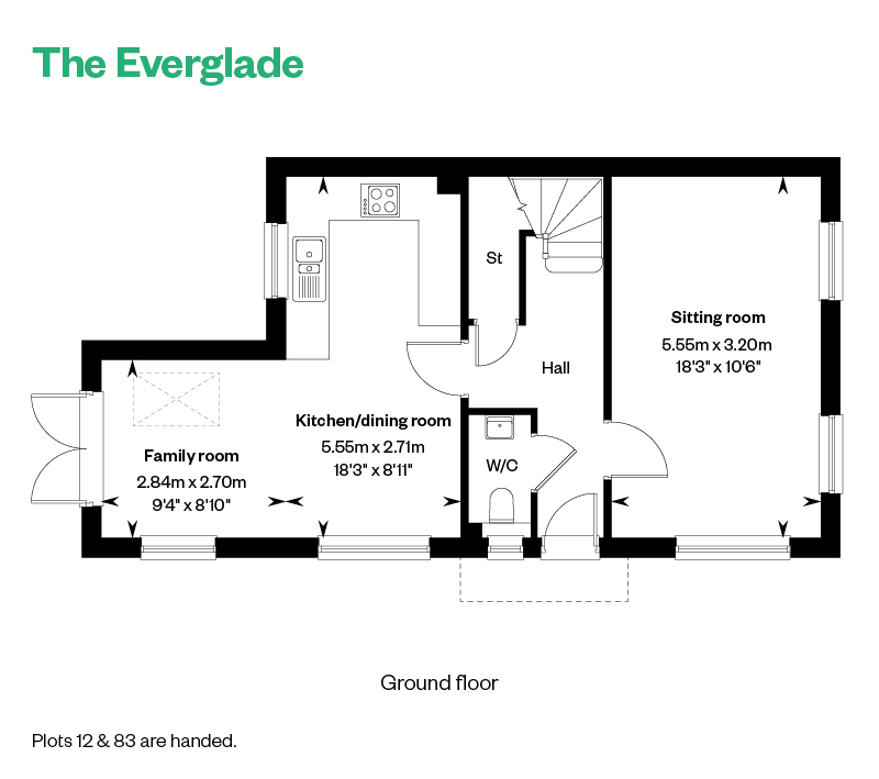 83, Wheldon Lane, Crowthorne, Rg40 3Ga floorplan