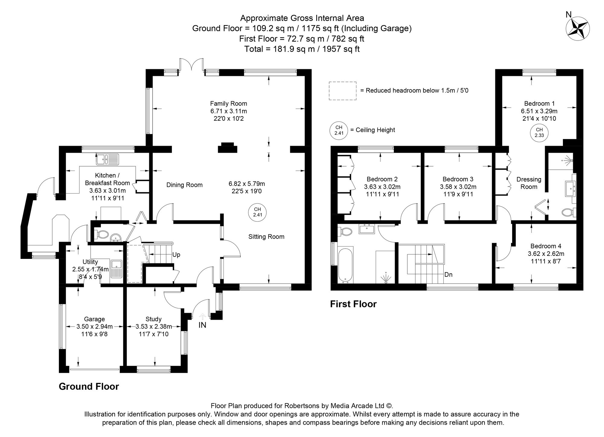 5 The Fairway, High Wycombe floorplan