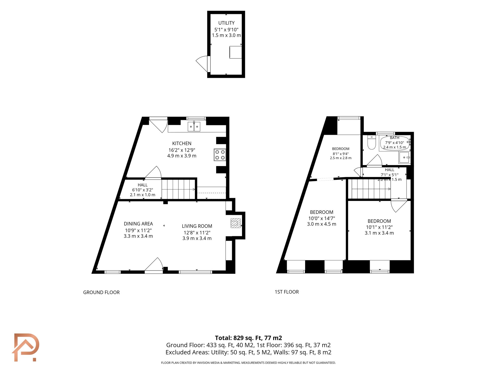 1 Athol Terrace, Isle Of Man floorplan