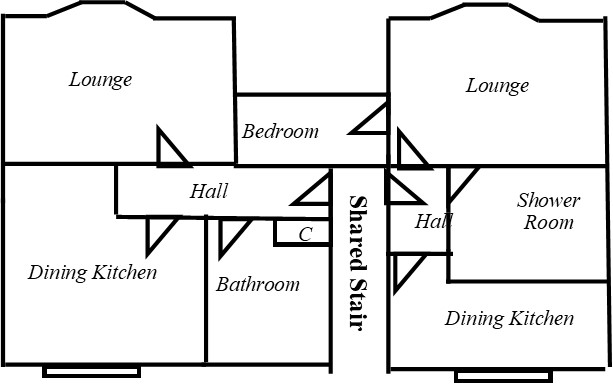 1 Bedrooms Flat for sale in Rosebank Attics, Kilchattan Bay, Isle Of Bute PA20