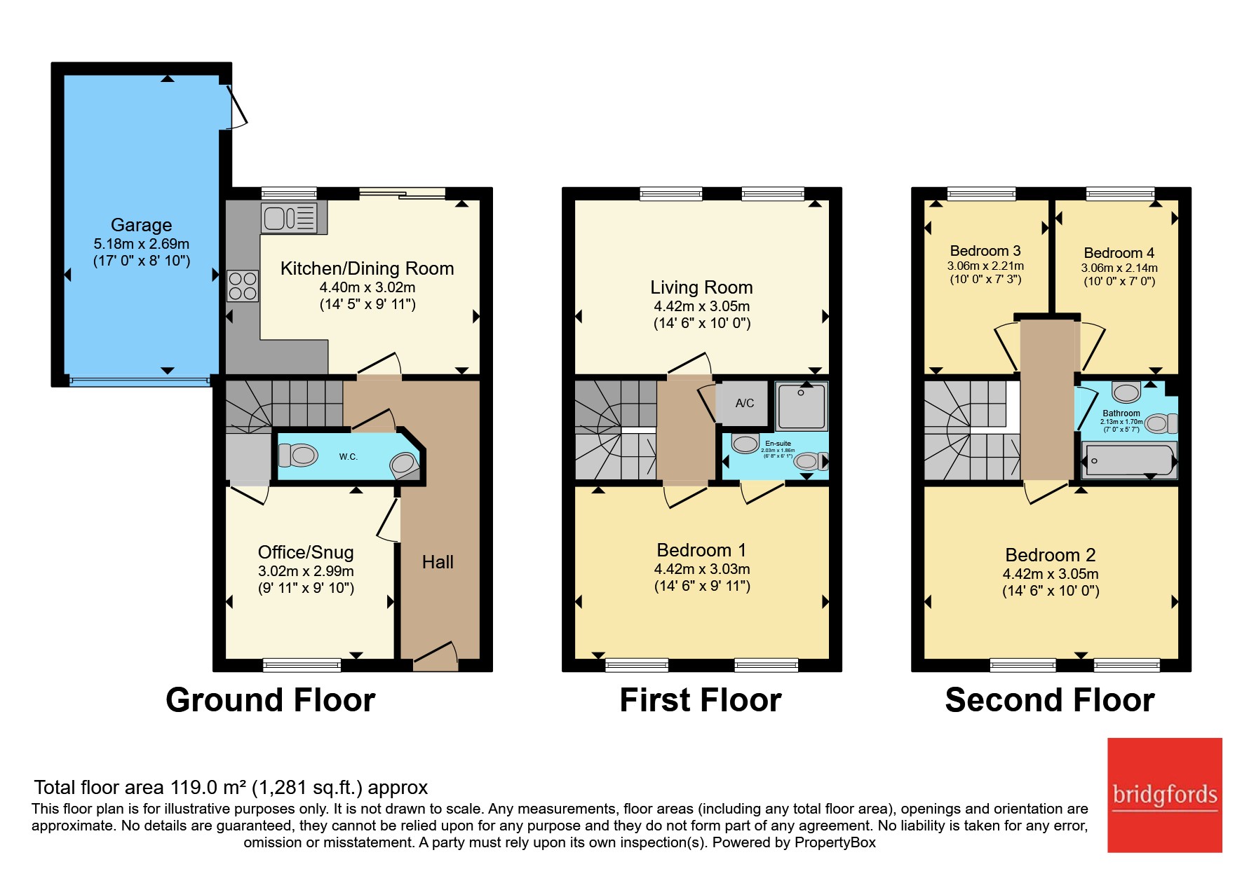 11, Waterlily Close, Staffordshire floorplan