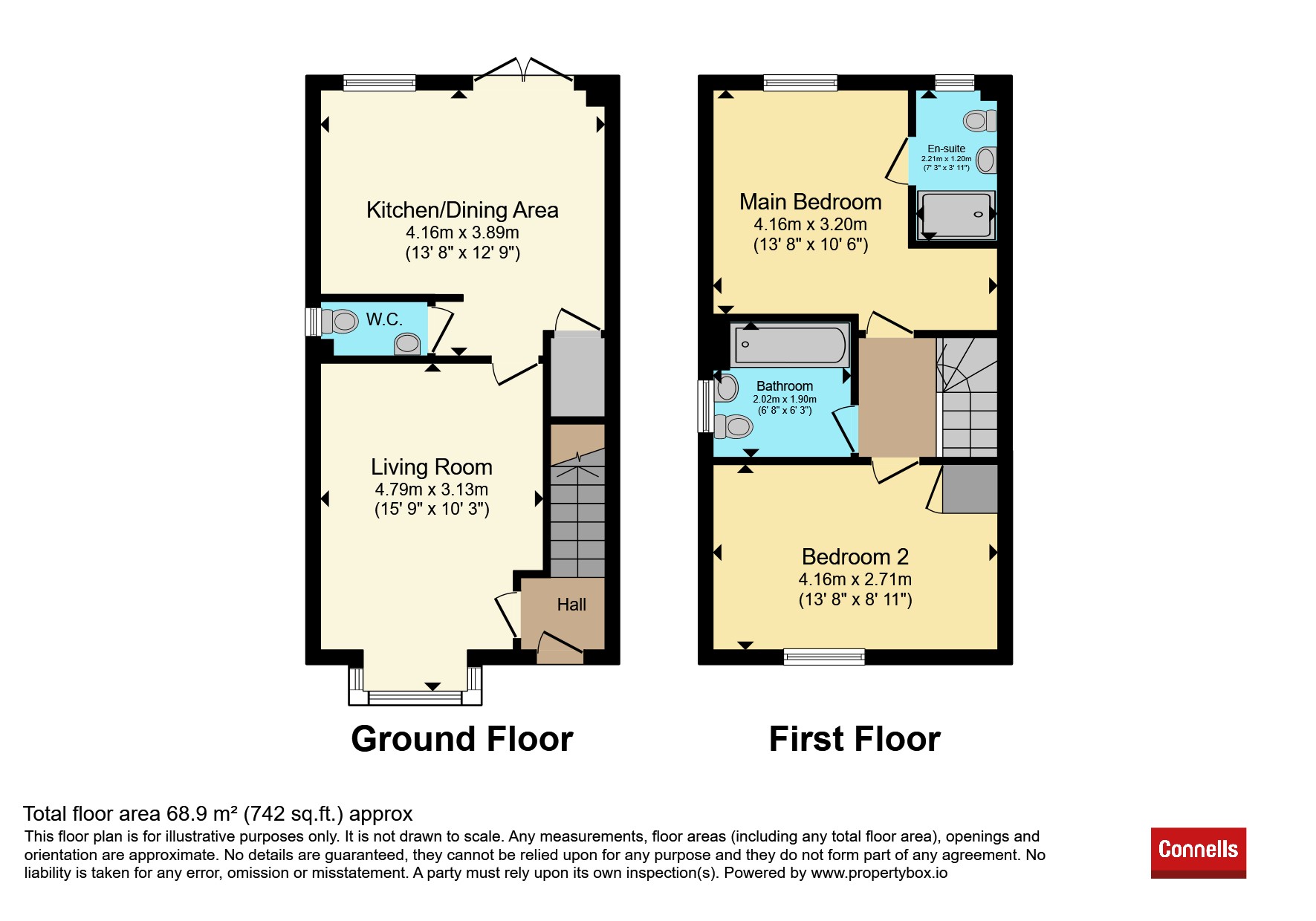 91, Foster Way, KETTERING floorplan