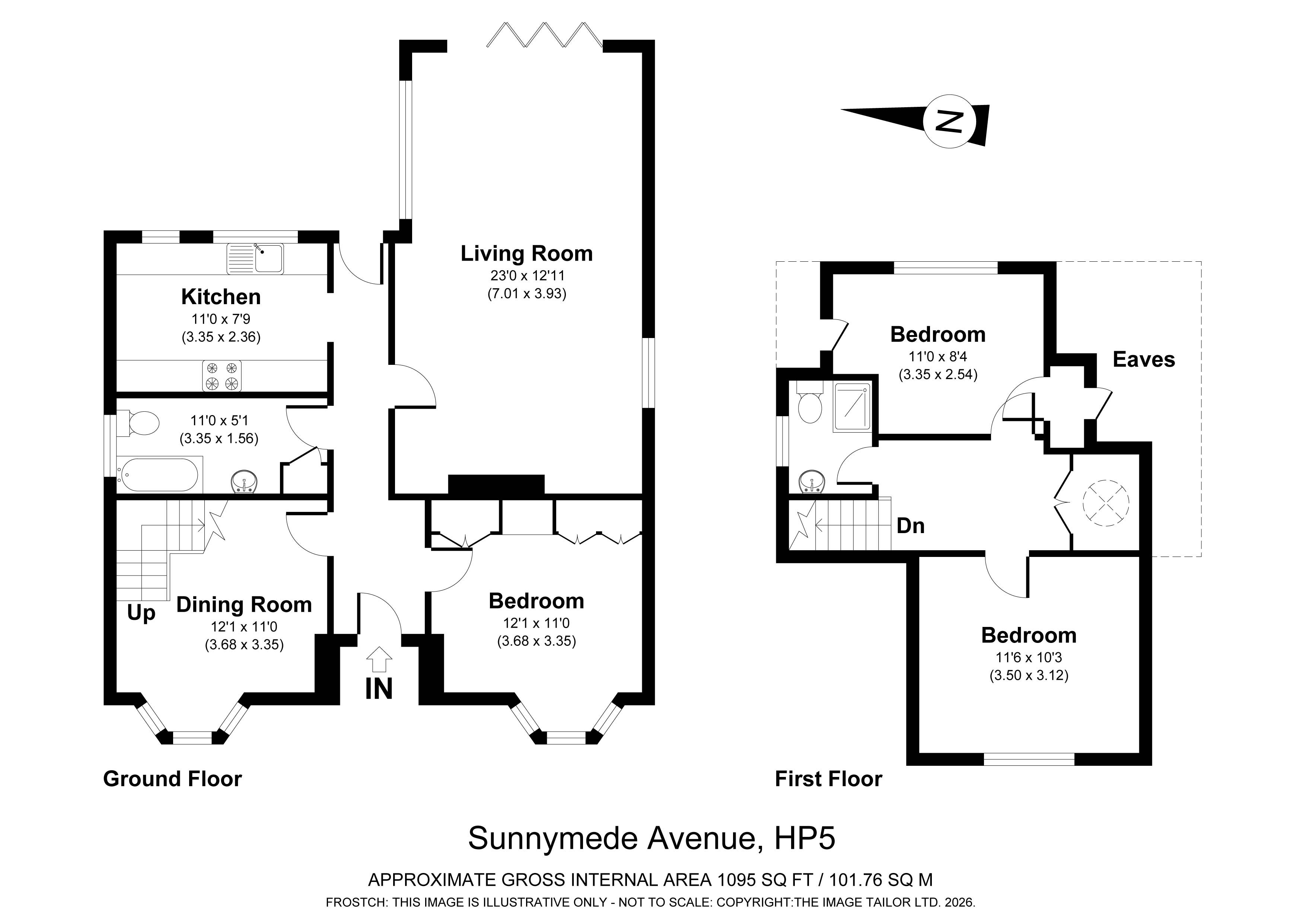 Glyndale, 8, Sunnymede Avenue, Chesham floorplan