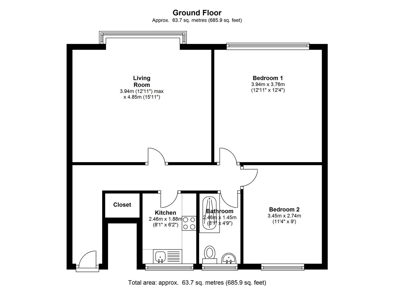 2 Bedrooms Maisonette to rent in Mortimer Lodge, Albert Drive, Southfields SW19