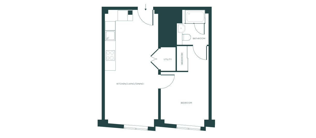 Croydon floorplan