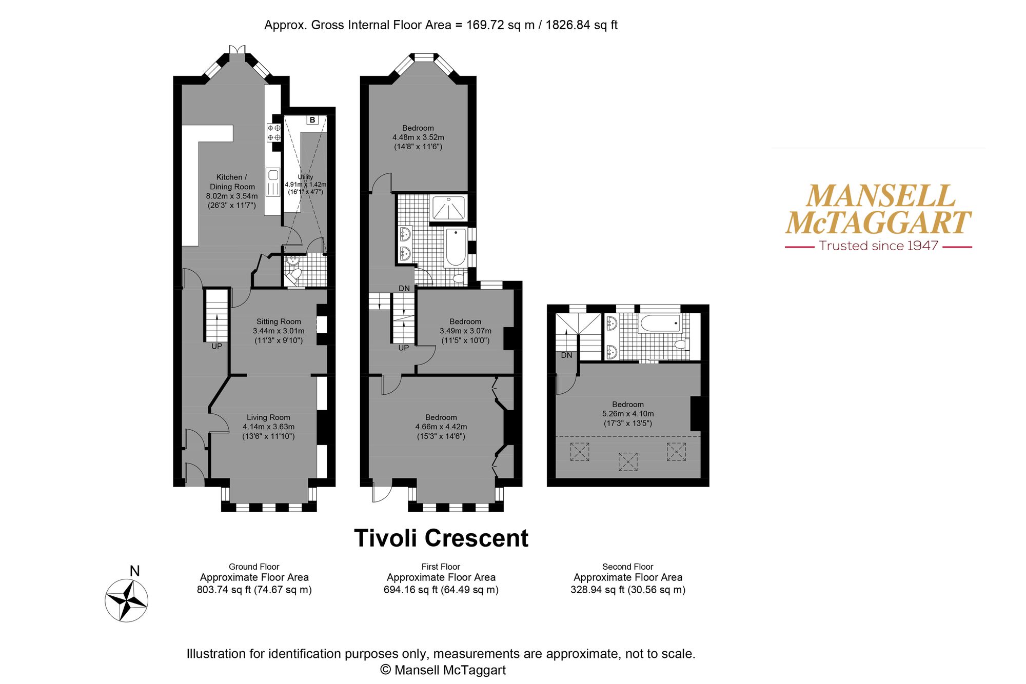 49 Tivoli Crescent, Brighton floorplan