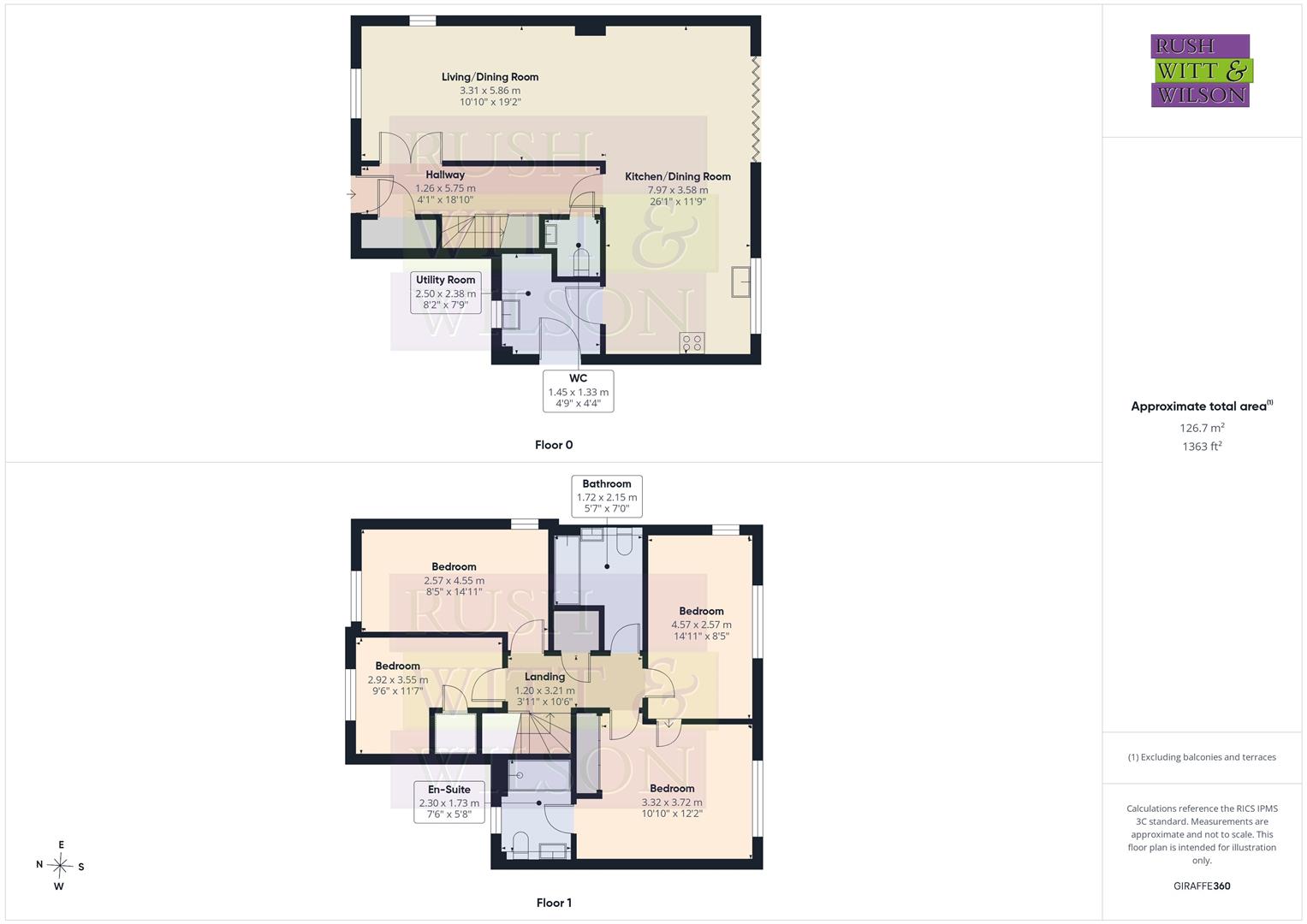 21, Nightingale Place, Battle floorplan