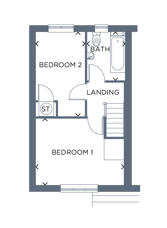 348, Oak Tree Crescent, Knottingley floorplan