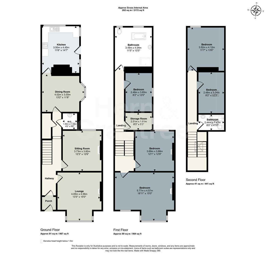 14, Fields Park Road, Newport floorplan