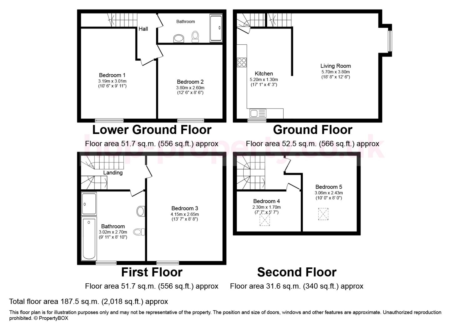 Beechwood Terrace, Leeds floorplan