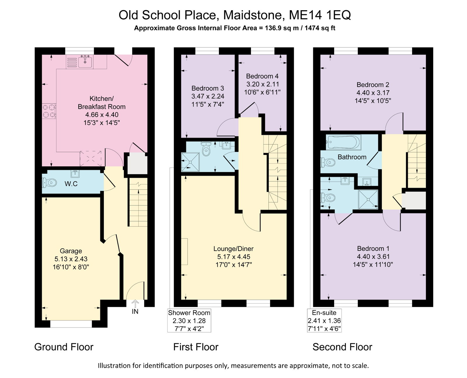 19 Old School Place, Maidstone floorplan