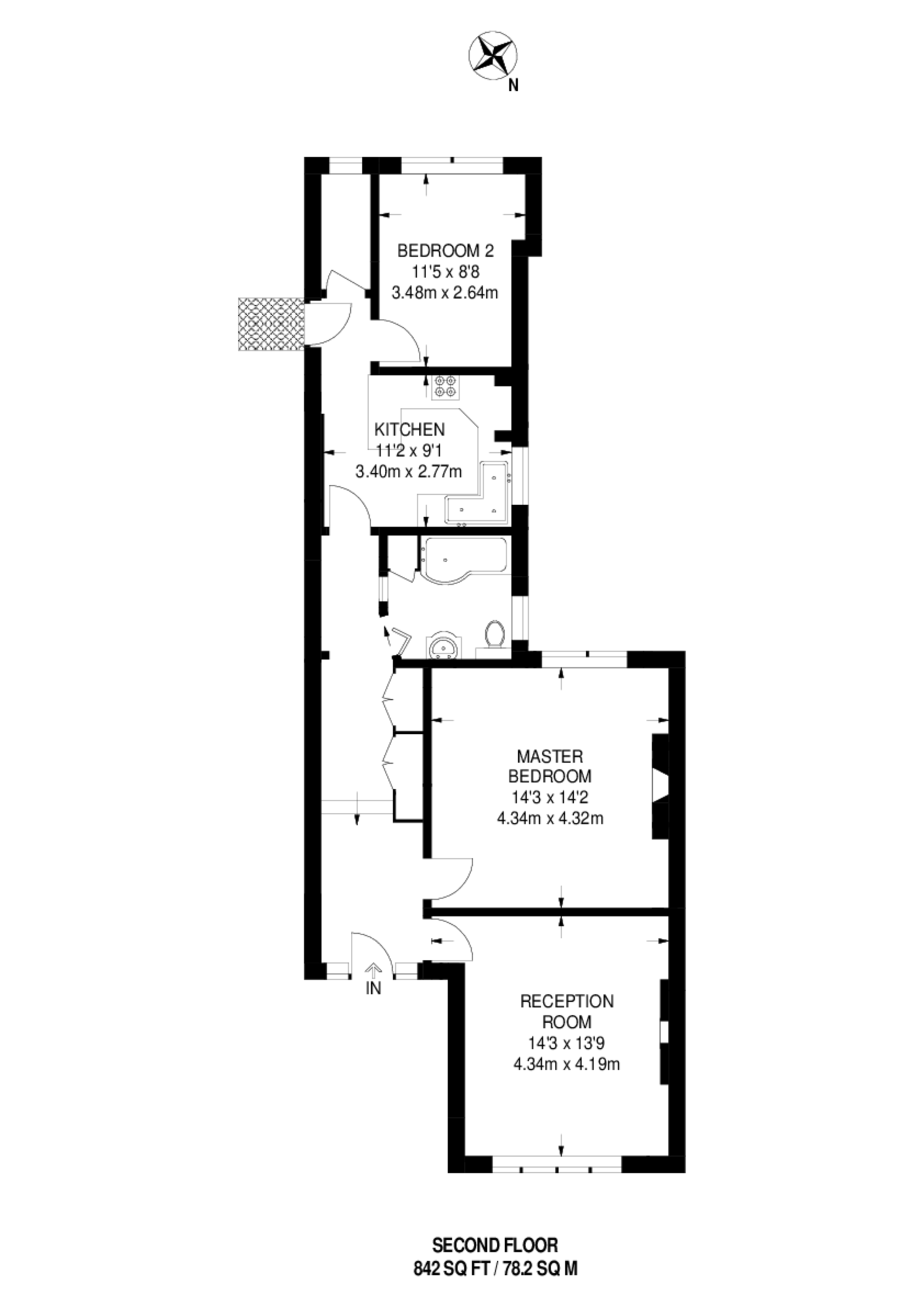 Randolph Avenue, Maida Vale floorplan