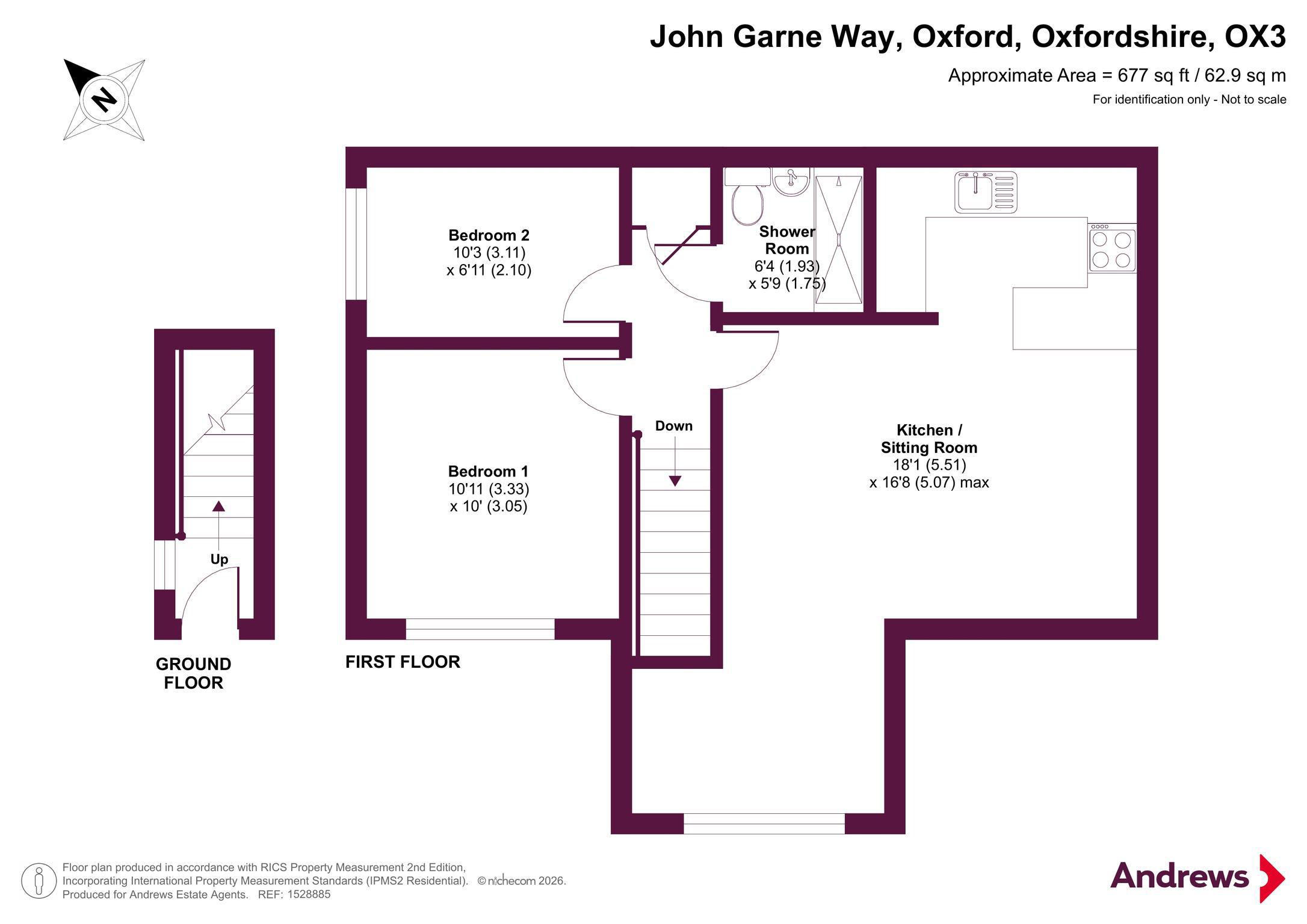 John Garne Way, Oxfordshire floorplan