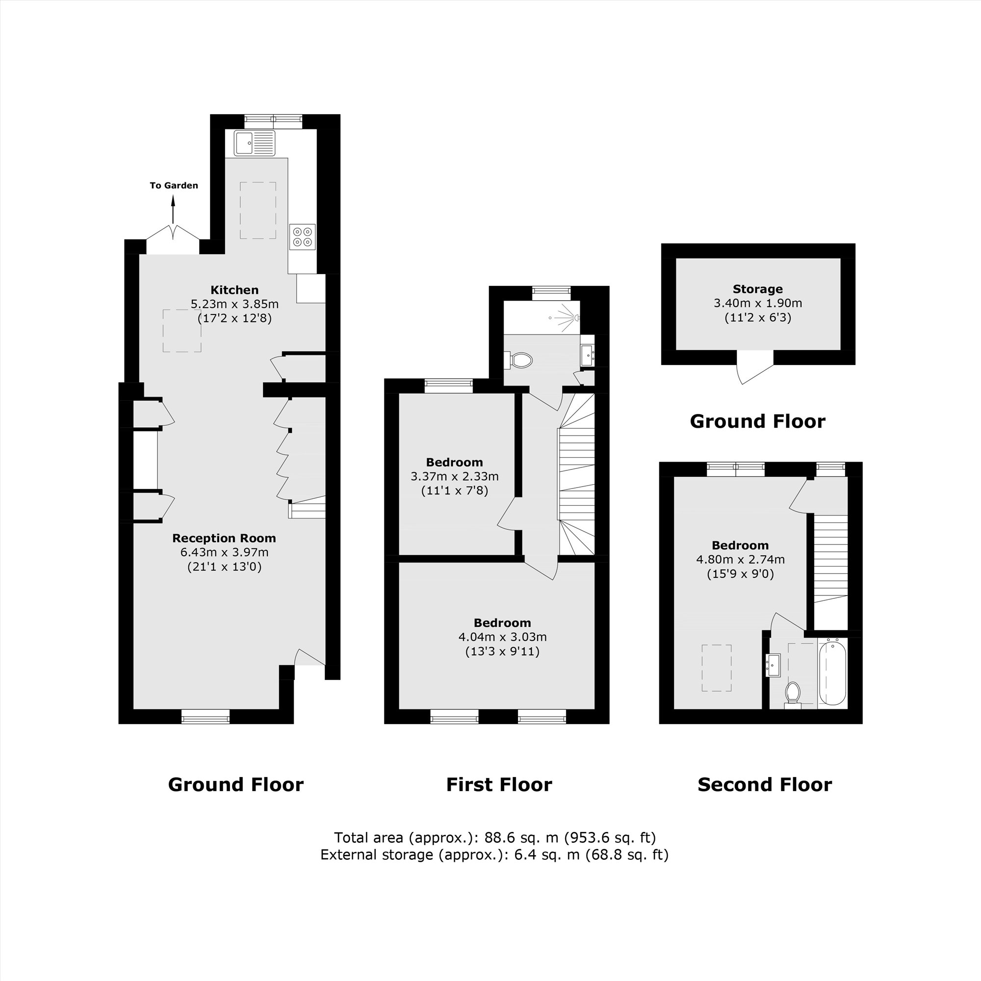 40, Felix Road, London floorplan