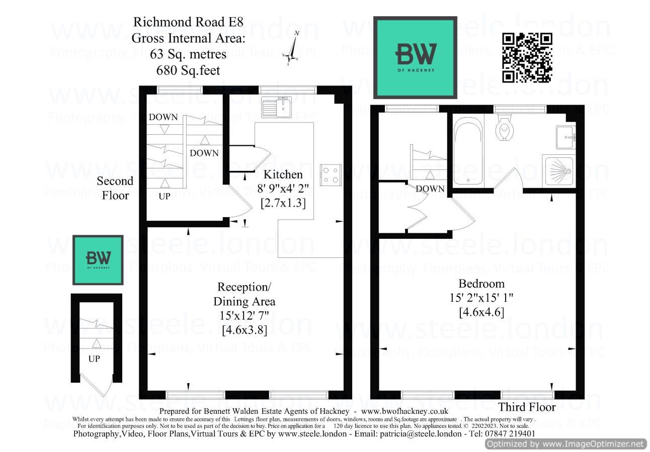 Richmond Road, London Fields E8, 1 bedroom flat for sale 64055885