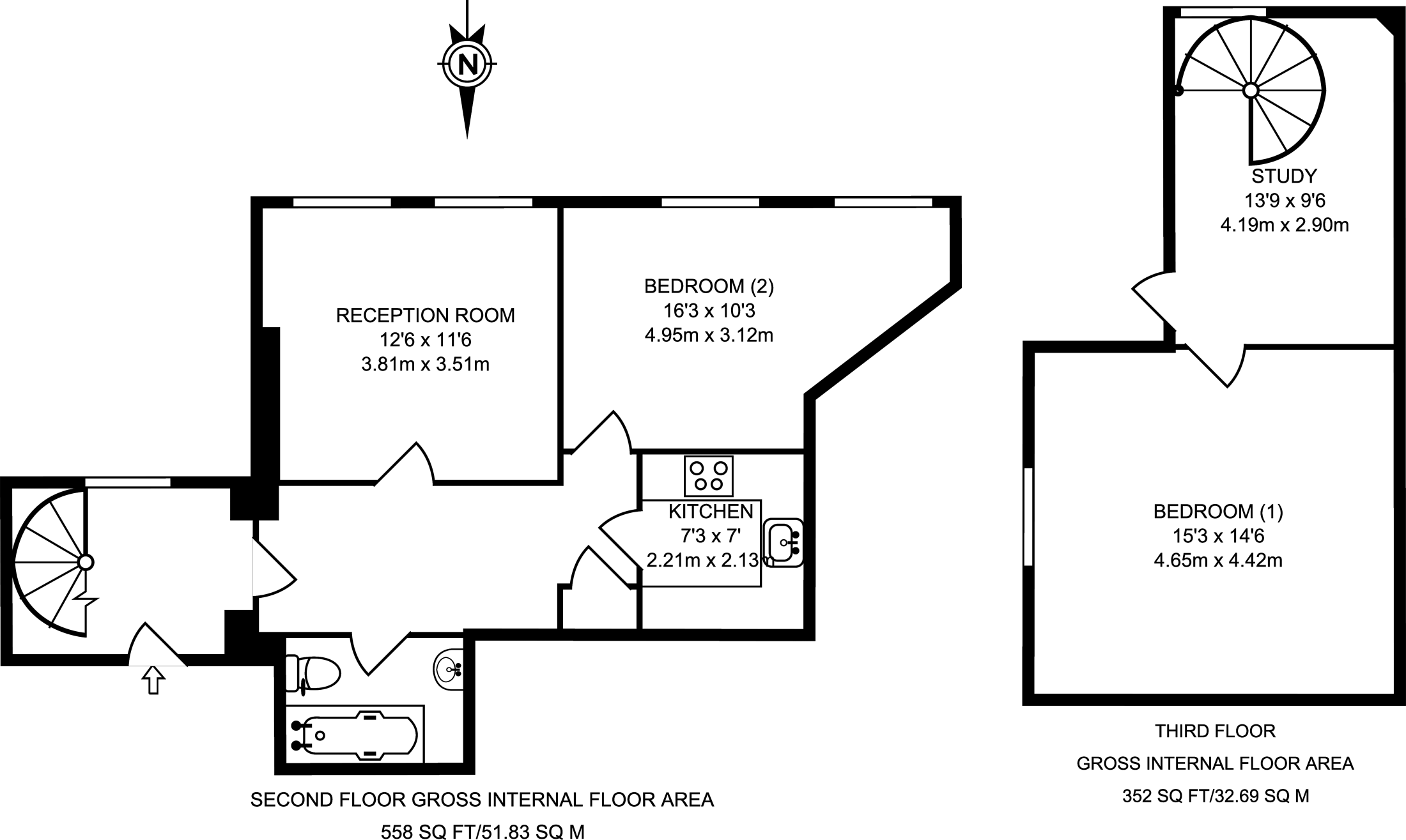 2 Bedrooms Flat to rent in Burrells Wharf, Isle Of Dogs E14