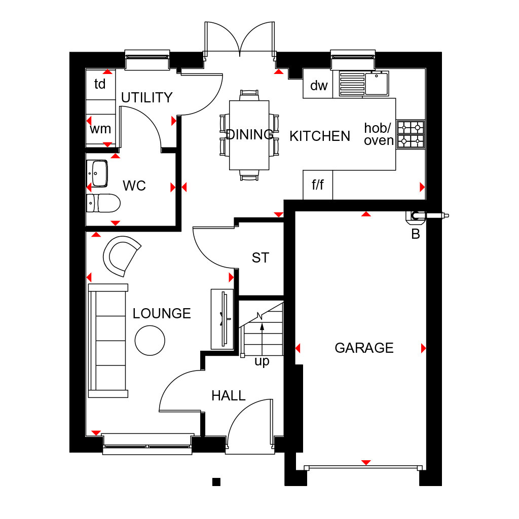 H853328, Bent House Lane, Durham floorplan