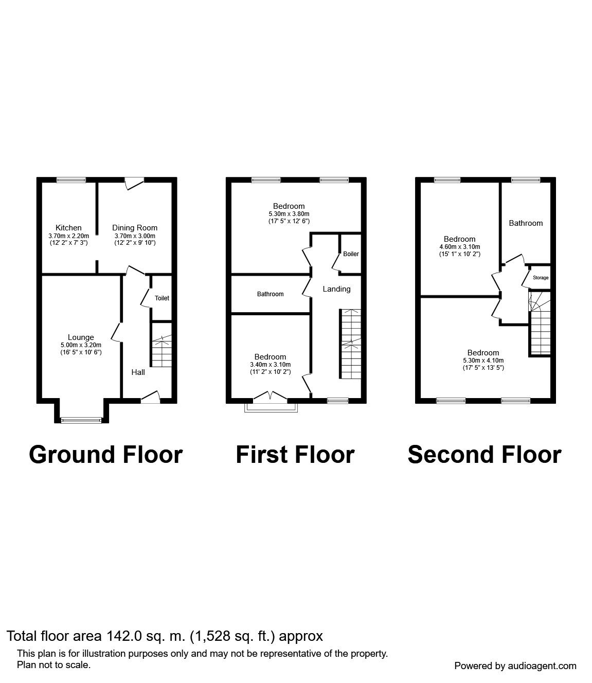 4 Bedrooms Terraced house to rent in Leamington Close, Blackburn BB2