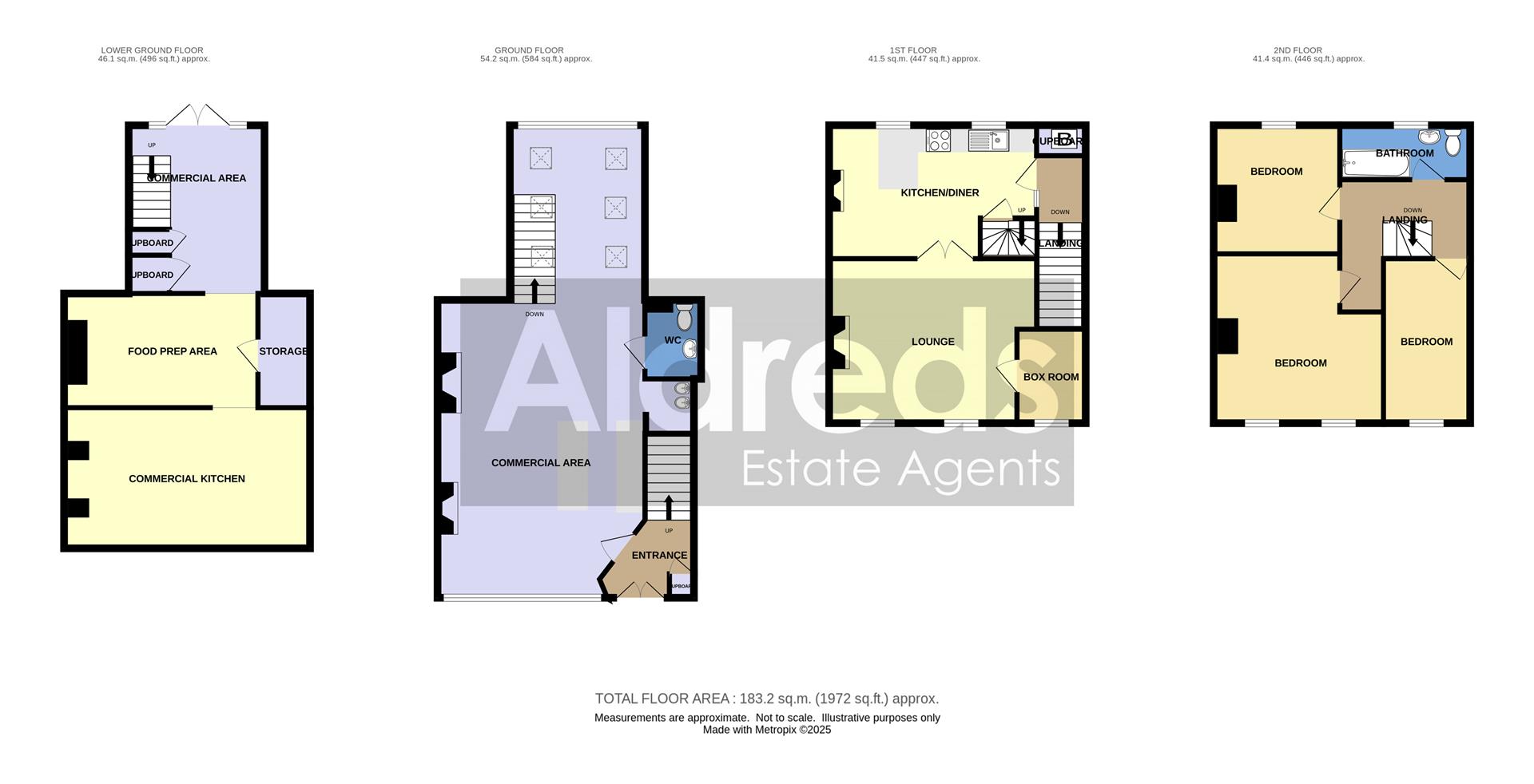 118, High Street, Norwich floorplan