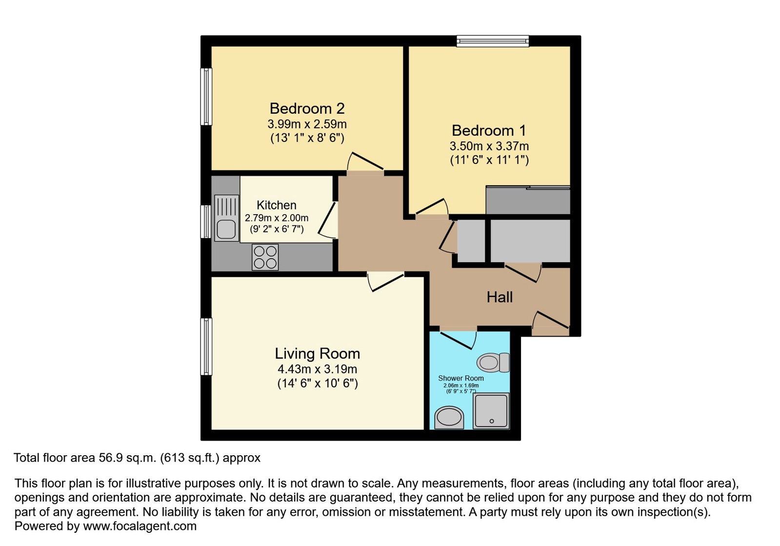 24, Cecily Court, Minchinhampton floorplan