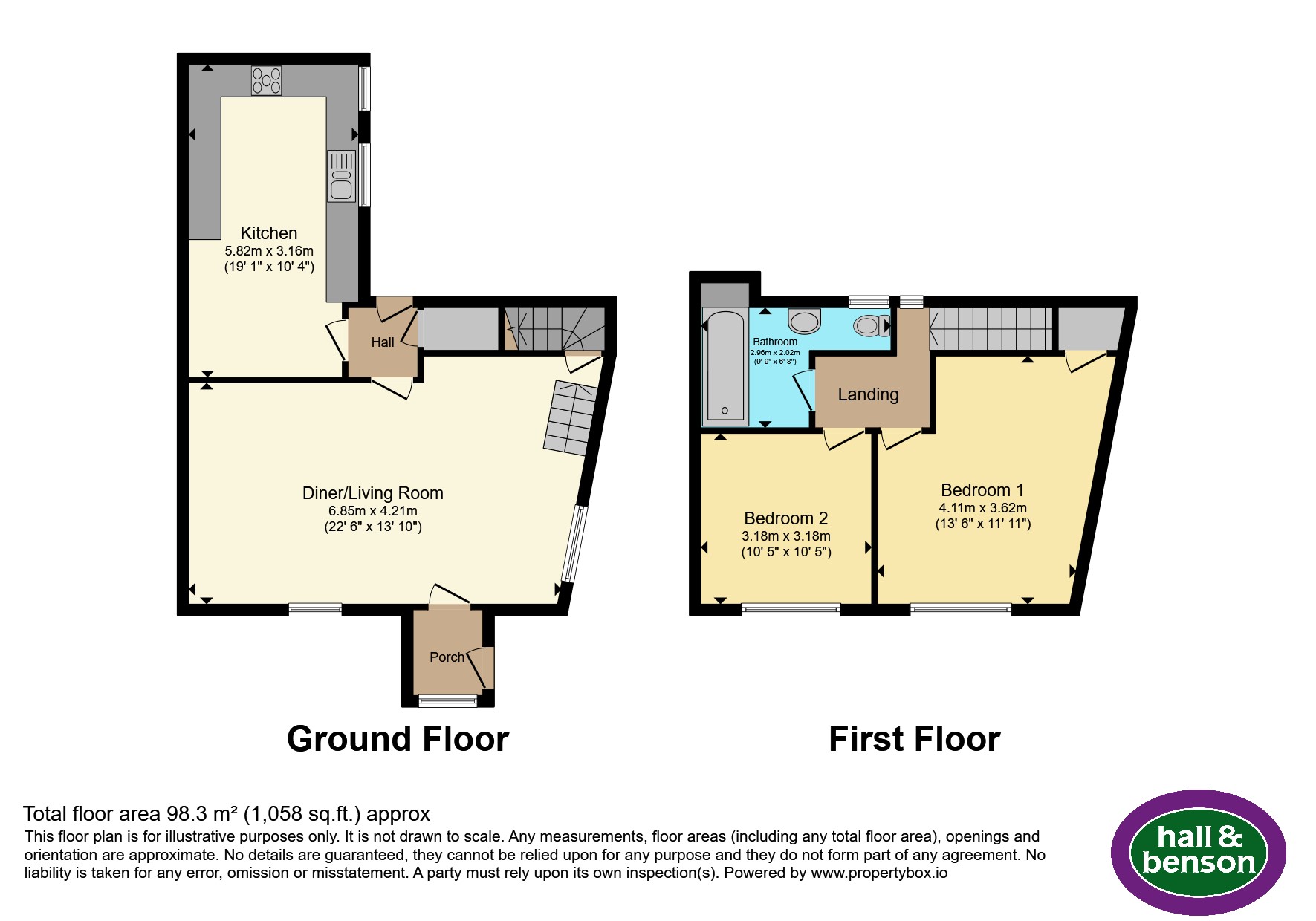 Weavers Cottage, Well Yard, Belper floorplan