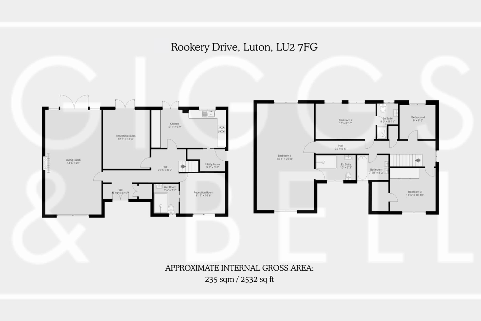 24 Rookery Drive, Luton, Bedfordshire floorplan