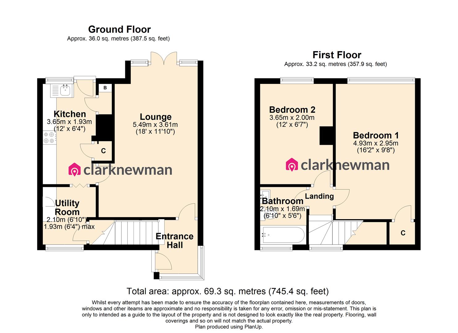 The Fortunes, Harlow CM18, 2 bedroom terraced house for sale 64885863 PrimeLocation