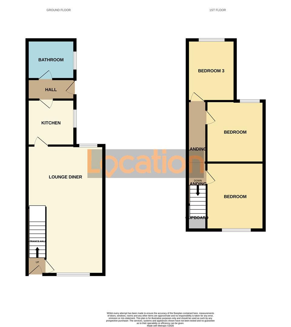 210, Portland Street, Mansfield floorplan
