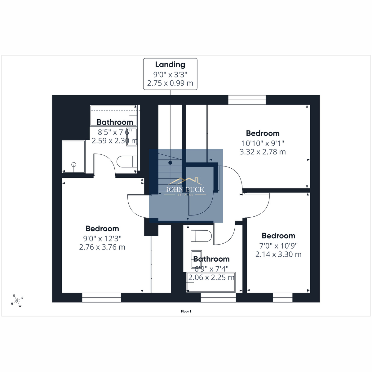 15, Dryslwyn Road, Washington floorplan