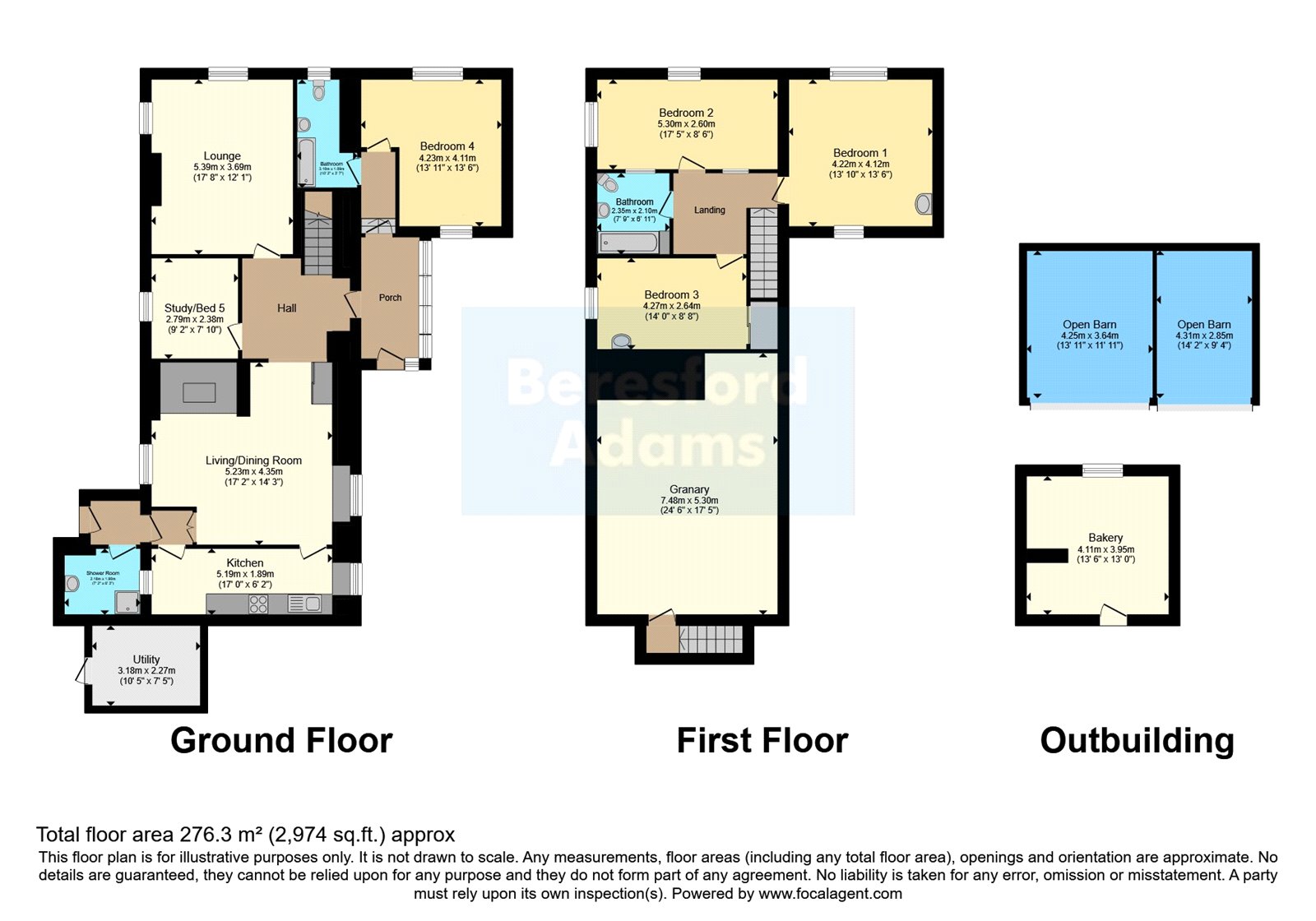 Garneddwen Fawr,, Garneddwen, Holywell floorplan