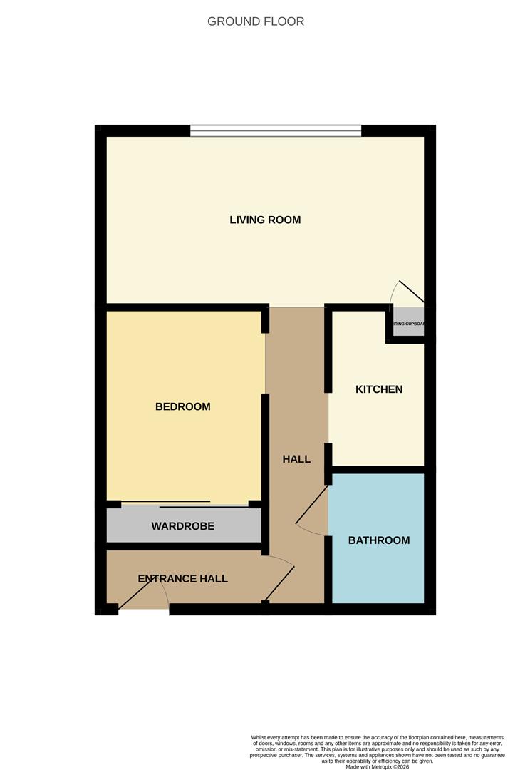 Flat 7, Mariners Court, Mariners Close, Bridgwater floorplan