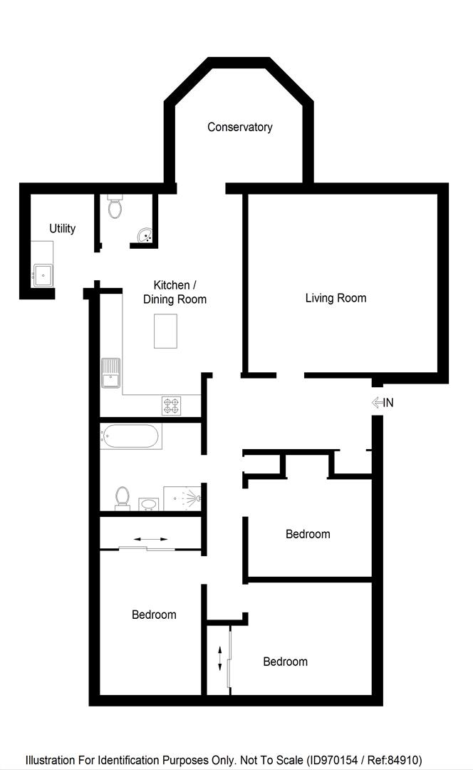 Barnsdale, 12 Resaurie, Inverness IV2, 3 bedroom detached bungalow for