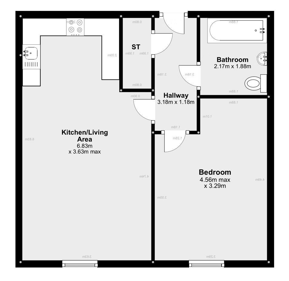 137, Upper Marshall Street, West Midlands floorplan