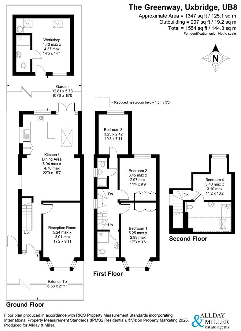11A, The Greenway, Uxbridge floorplan