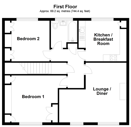 2 Bedrooms Maisonette for sale in Chelmsford Avenue, Romford, Essex RM5