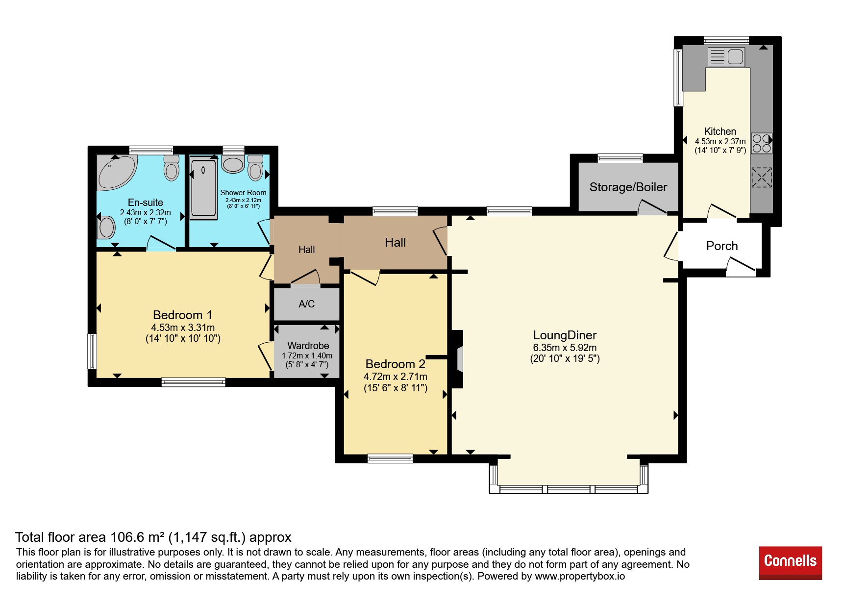 11, Acorn Close, Leicester floorplan