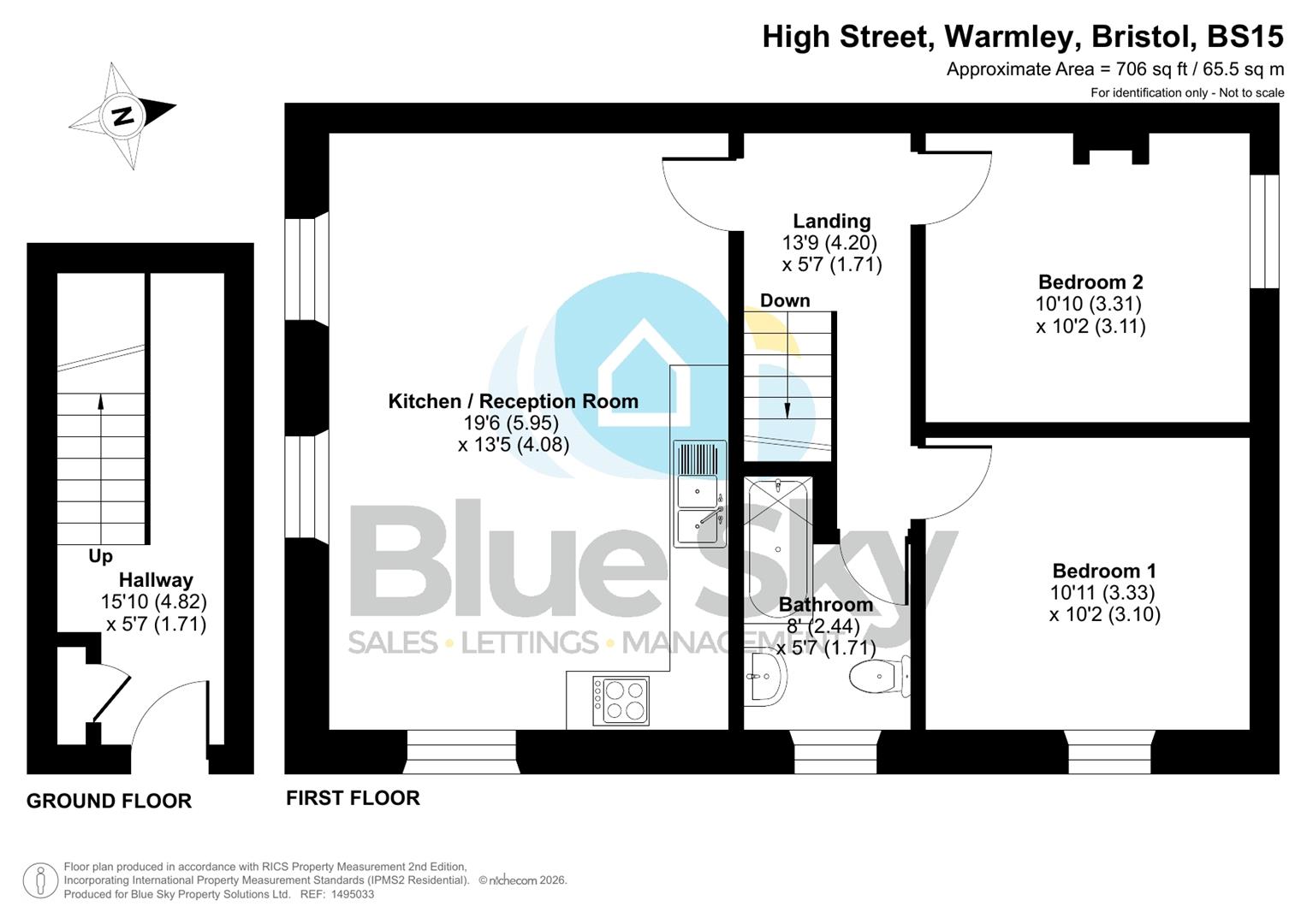 3a, High Street, Bristol floorplan
